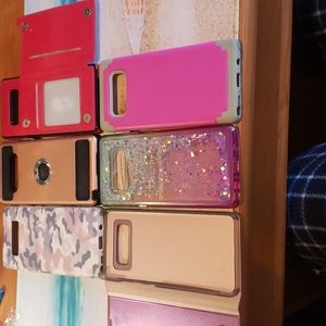 Samsung Note 8..Cell phone cases 6 of them.